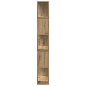 Knihovna 5patrová dub artisan 80,5 x 23,5 x 162,5 cm kompozit - obrázek 4