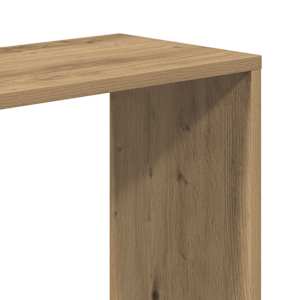 Knihovna 5patrová dub artisan 80,5 x 23,5 x 162,5 cm kompozit - obrázek 8