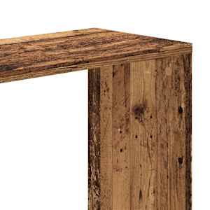 Knihovna 5patrová old wood 45x23,5x162,5 cm kompozitní dřevo - obrázek 6