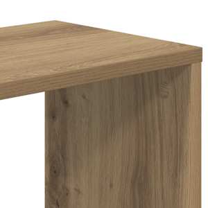Knihovna 5patrová dub artisan 45x23,5x162,5 cm kompozitní dřevo - obrázek 8