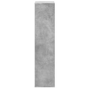 Knihovna betonově šedá 50 x 25 x 105 cm kompozitní dřevo - obrázek 5
