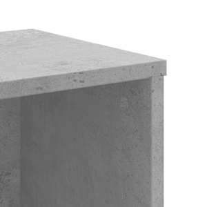 Knihovna betonově šedá 50 x 25 x 105 cm kompozitní dřevo - obrázek 7
