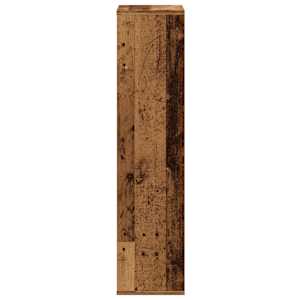Knihovna old wood 50 x 25 x 105 cm kompozitní dřevo - obrázek 5