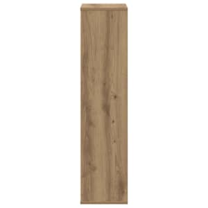 Knihovna dub artisan 50 x 25 x 105 cm kompozitní dřevo - obrázek 5