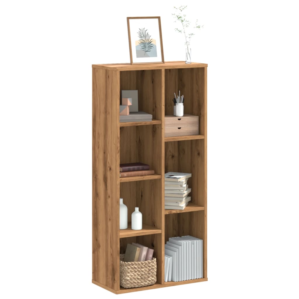 vidaXL Bibliotecă, stejar artizanal, 50x25x105 cm, lemn prelucrat