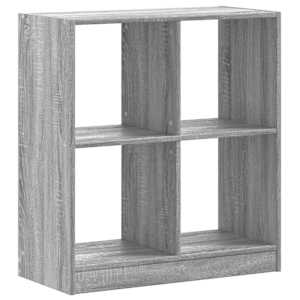 vidaXL raamaturiiul, hall Sonoma tamm, 68,5x32x75 cm, tehispuit