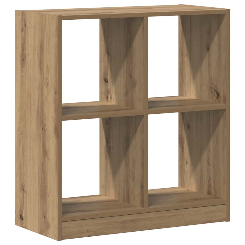 vidaXL Knihovna dub artisan 68,5 x 32 x 75 cm kompozitní dřevo