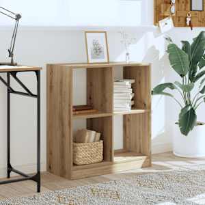 vidaXL Bookcase Artisian Oak Engineered wood Medium Bookcase