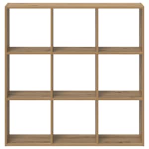 Knihovna dub artisan 102 x 32 x 102 cm kompozitní dřevo - obrázek 4