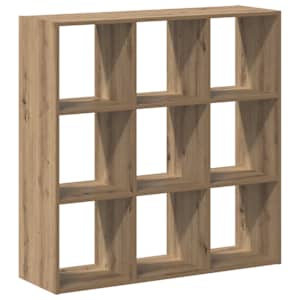 Knihovna dub artisan 102 x 32 x 102 cm kompozitní dřevo - obrázek 6