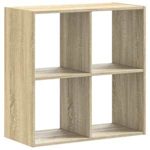 Knihovna dub sonoma 68,5 x 32 x 68,5 cm kompozitní dřevo - obrázek 6