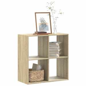 Knjižna omara sonoma hrast 68,5x32x68,5 cm inženirski les