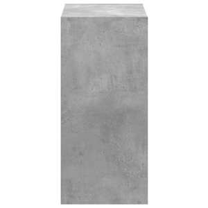 Knihovna betonově šedá 68,5 x 32 x 68,5 cm kompozitní dřevo - obrázek 5