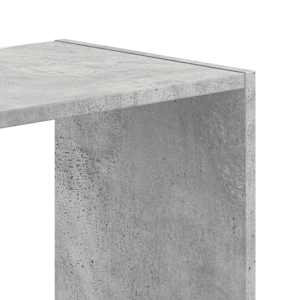 Knihovna betonově šedá 68,5 x 32 x 68,5 cm kompozitní dřevo - obrázek 7