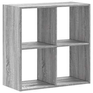 vidaXL raamaturiiul, hall Sonoma tamm, 68,5x32x68,5 cm, tehispuit