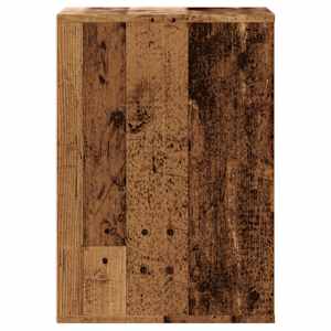 Rohová zásuvková komoda old wood 40x41x58 cm kompozitní dřevo - obrázek 6