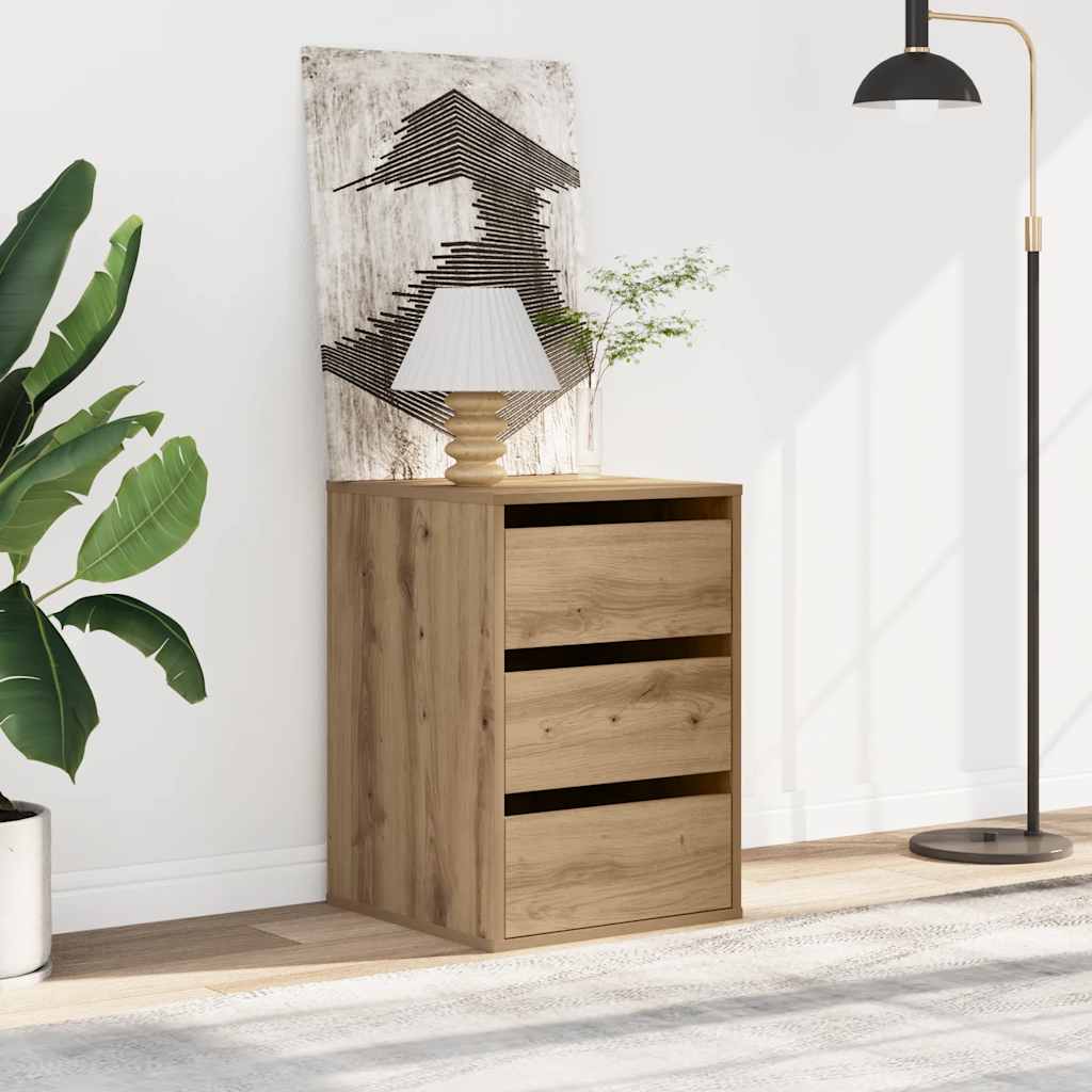 Thumbnail - vidaXL Kommode Artisan-Eiche 40x41x58 cm Holzwerkstoff