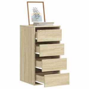 Kotni predalnik sonoma hrast 40x41x76 cm inženirski les