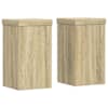 vidaXL Taimede alus 2 tk Sonoma tamm 10 x 10 x 18 cm Tehispuit
