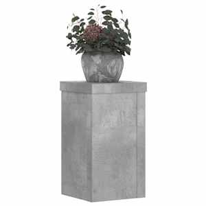 Stojany na rostliny 2 ks betonově šedé 10 x 10 x 18 cm kompozit - obrázek 3