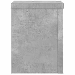Stojany na rostliny 2 ks betonově šedé 15 x 15 x 20 cm kompozit - obrázek 5
