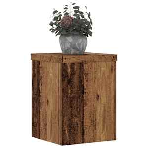 Stojany na rostliny 2 ks old wood 15x15x20 cm kompozitní dřevo - obrázek 3