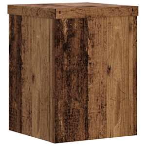 Stojany na rostliny 2 ks old wood 15x15x20 cm kompozitní dřevo - obrázek 4