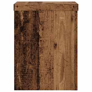 Stojany na rostliny 2 ks old wood 15x15x20 cm kompozitní dřevo - obrázek 5