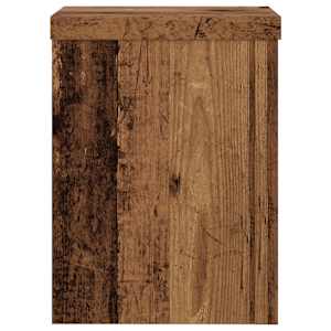 Stojany na rostliny 2 ks old wood 15x15x20 cm kompozitní dřevo - obrázek 6