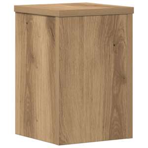 Stojany na rostliny 2 ks dub artisan 20 x 20 x 30 cm kompozit - obrázek 4