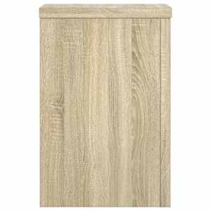 Stojany na rostliny 2 ks dub sonoma 25x25x35cm kompozitní dřevo - obrázek 4