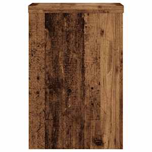 Stojany na rostliny 2 ks old wood 25x25x35 cm kompozitní dřevo - obrázek 5