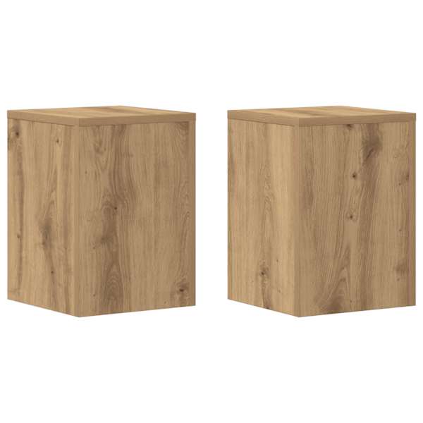 vidaXL taimealused 2 tk, k&auml;sit&ouml;&ouml;tamm, 25x25x35 cm, tehispuit