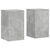 vidaXL Taimede alus 2 tk Betoonhall 30 x 30 x 50 cm Tehispuit