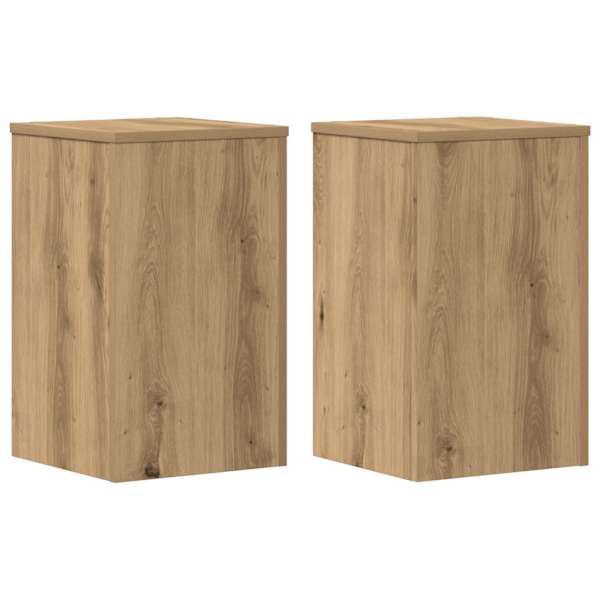 vidaXL taimealused 2 tk, k&auml;sit&ouml;&ouml;tamm, 30x30x50 cm, tehispuit