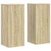 vidaXL Taimede alus 2 tk Sonoma tamm 30 x 30 x 70 cm Tehispuit
