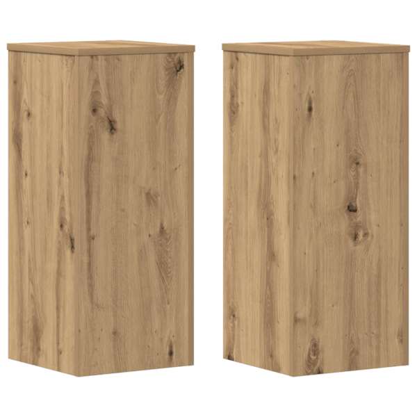 vidaXL taimealused 2 tk, k&auml;sit&ouml;&ouml;tamm, 30x30x70 cm, tehispuit