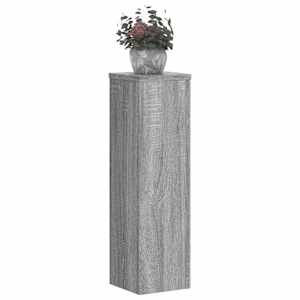 Stojany na rostliny 2 ks šedé sonoma 17 x 17 x 60 cm kompozit - obrázek 3