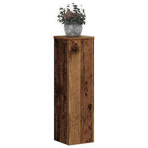 Stojany na rostliny 2 ks old wood 17x17x60 cm kompozitní dřevo - obrázek 3