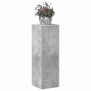 Stojan na rostliny betonově šedý 33x33x100 cm kompozitní dřevo - obrázek 3