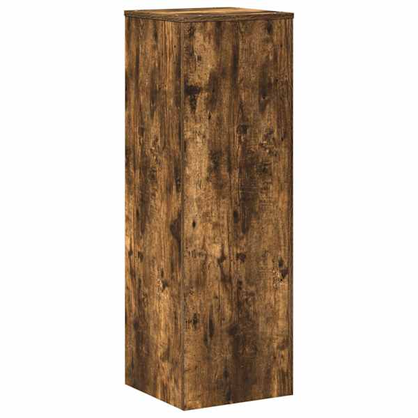 vidaXL taimealus, suitsutatud tamm, 33 x 33 x 100 cm, tehispuit