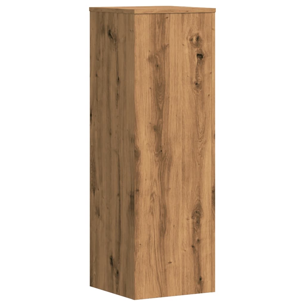 vidaXL Stojan na rostliny dub artisan 33x33x100 cm kompozitní dřevo