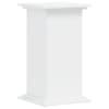 vidaXL Taimede alus Valge 33 x 33 x 60 cm Tehispuit