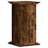 vidaXL Taimede alus Suitsutatud tamm 33 x 33 x 60 cm Tehispuit