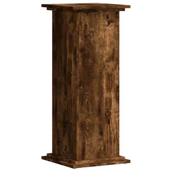 vidaXL taimealus, suitsutatud tamm, 33 x 33 x 80 cm, tehispuit