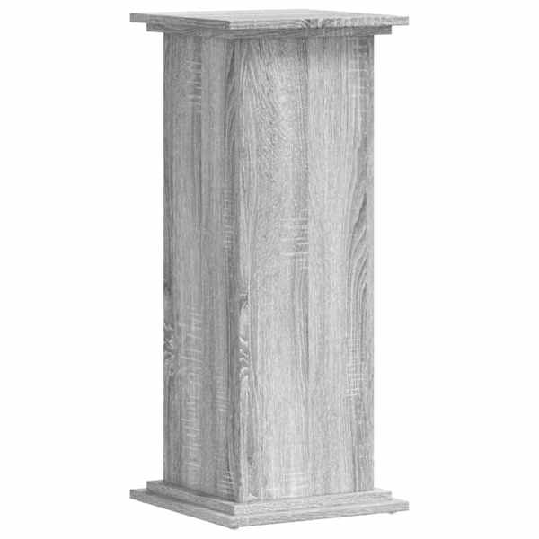 vidaXL taimealus, hall Sonoma tamm, 33 x 33 x 80 cm, tehispuit