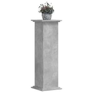 Stojan na rostliny betonově šedý 33x33x100 cm kompozitní dřevo - obrázek 3
