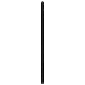 Náhradní čelo postele kouřový dub 107 cm kompozitní dřevo a ocel - obrázek 4