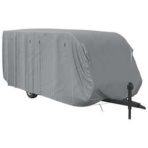 Krycí plachta na karavan šedá 732x250x220 cm netkaná textilie - obrázek 4