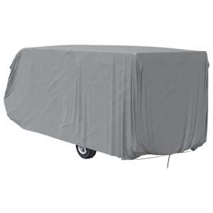 Krycí plachta na karavan šedá 732x250x220 cm netkaná textilie - obrázek 8